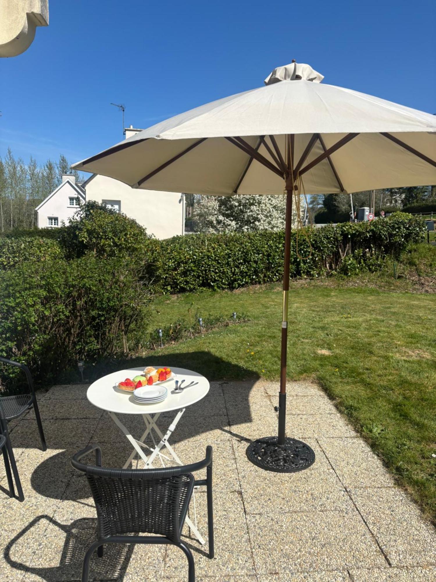 Fontaine Blanche River View, Large Patio & Garden In Central Brittany With Starlink Wifi Treffrin Buitenkant foto